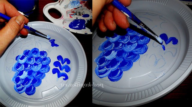 Гжельская розпис. Майстер-клас