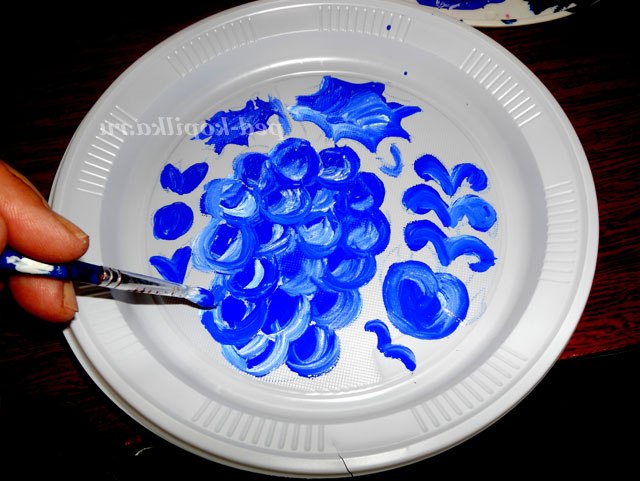 Гжельская розпис. Майстер-клас