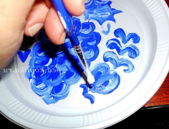 Гжельская розпис. Майстер-клас