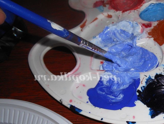 Гжельская розпис. Майстер-клас