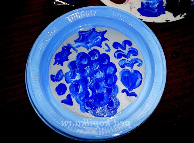 Гжельская розпис. Майстер-клас