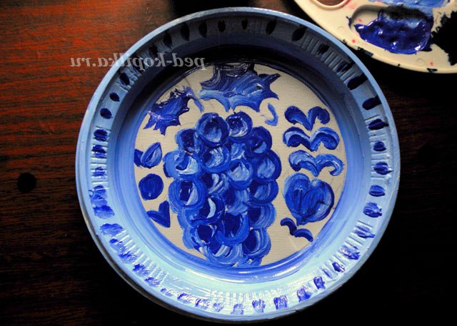 Гжельская розпис. Майстер-клас