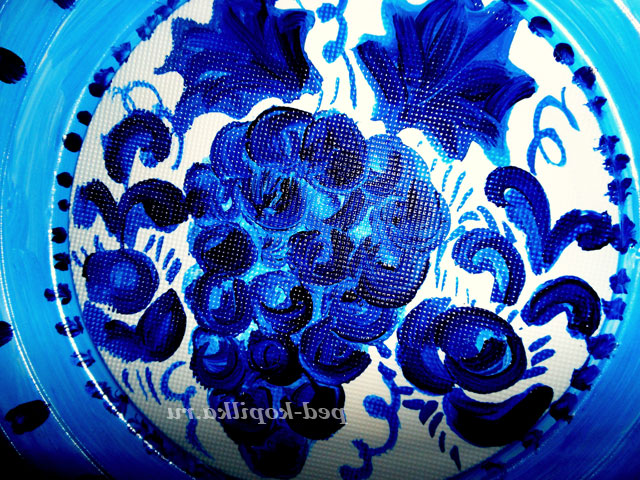 Гжельская розпис. Майстер-клас