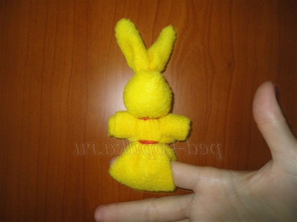 Лялька на пальчик своїми руками