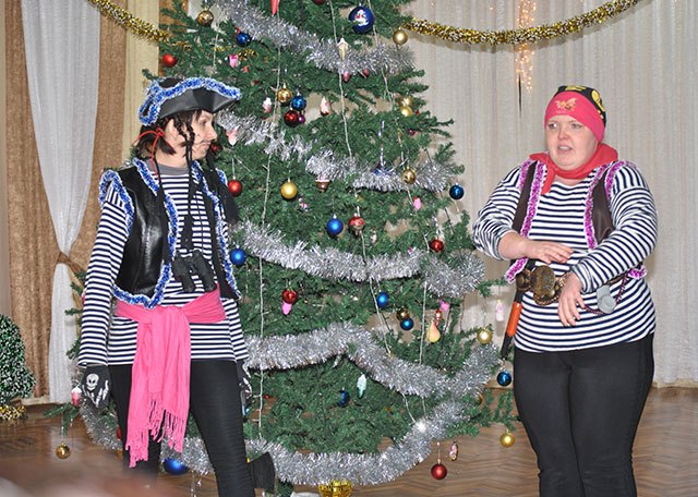 Пірати на Новорічному ранку