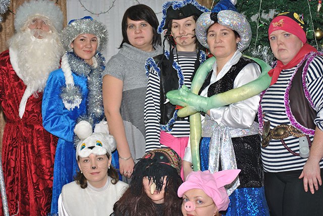 Артисти новорічної вистави