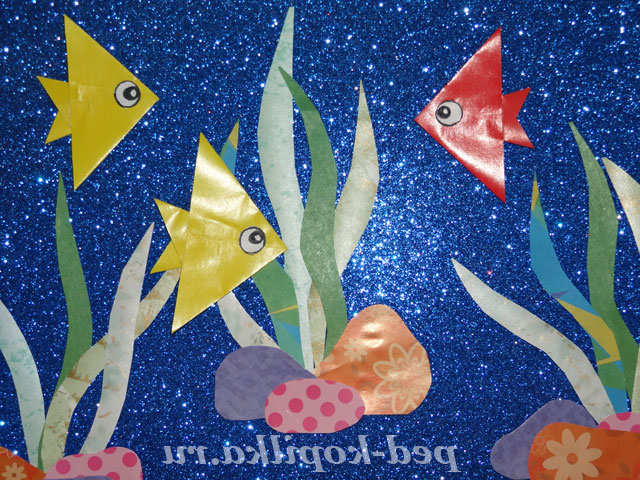 Аплікація Підводний світ. Майстер-клас