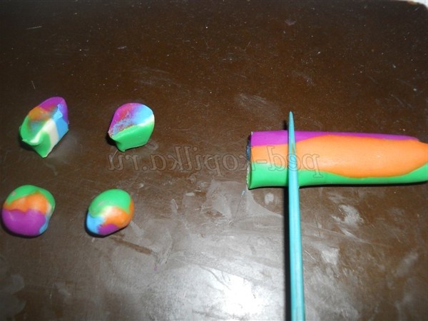 Аплікація з пластиліну. Рибка