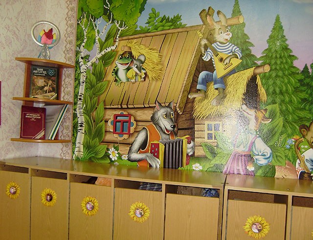 оформлення стін фотошпалерами