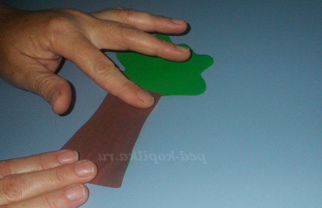 Об'ємна аплікація. Будиночки