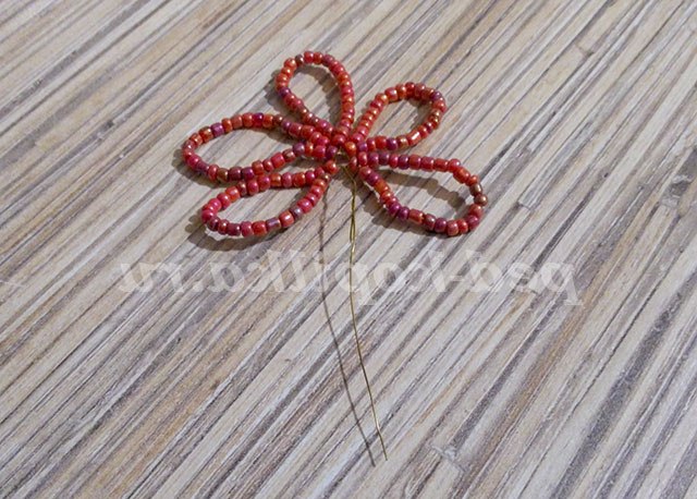 Квіткова галявина з бісеру. Майстер-клас