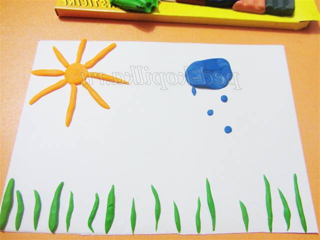 Пластилиногорафия для дошкільнят. Майстер-клас Пластилиногорафия для дошкільнят. Майстер-клас