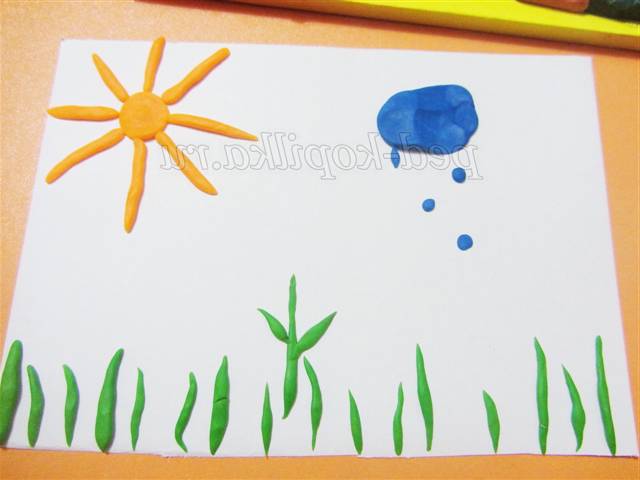 Пластилиногорафия для дошкільнят. Майстер-клас Пластилиногорафия для дошкільнят. Майстер-клас