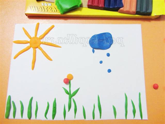 Пластилиногорафия для дошкільнят. Майстер-клас Пластилиногорафия для дошкільнят. Майстер-клас