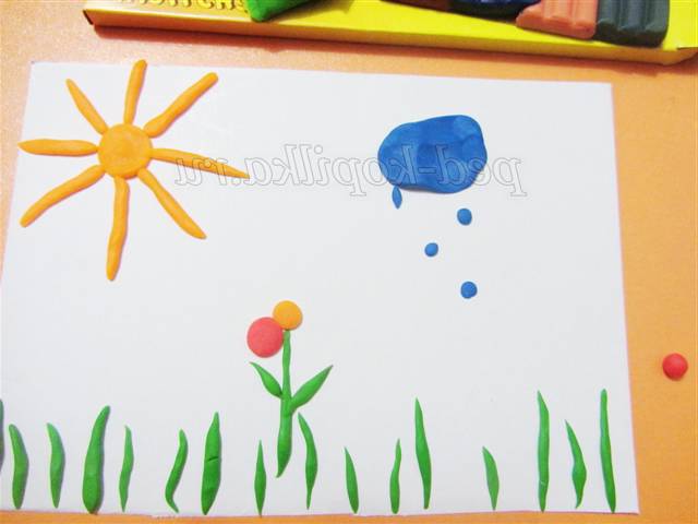 Пластилиногорафия для дошкільнят. Майстер-клас Пластилиногорафия для дошкільнят. Майстер-клас