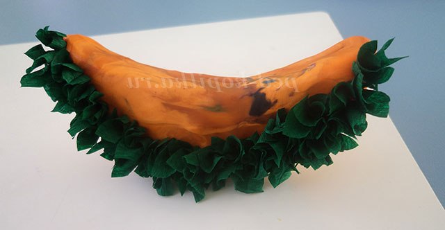 Торцювання на пластиліні. Фрукти