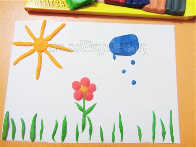 Пластилиногорафия для дошкільнят. Майстер-клас Пластилиногорафия для дошкільнят. Майстер-клас