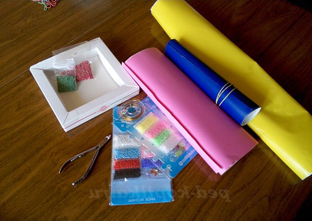 Квіткова галявина з бісеру. Майстер-клас