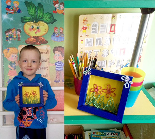 Квіткова галявина з бісеру. Майстер-клас