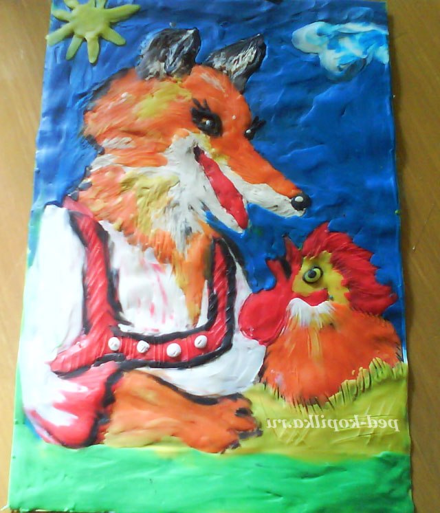 Пластилинография в дитячому саду. Майстер-клас