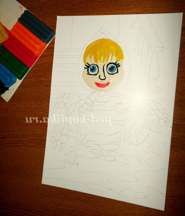 Пластилинография в дитячому саду. Майстер-клас