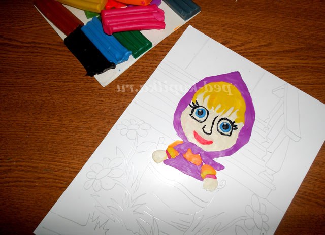 Пластилинография в дитячому саду. Майстер-клас