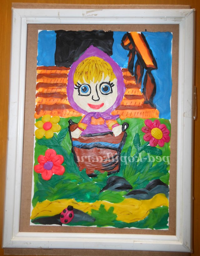 Пластилинография в дитячому саду. Майстер-клас