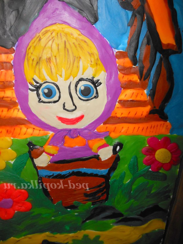 Пластилинография в дитячому саду. Майстер-клас