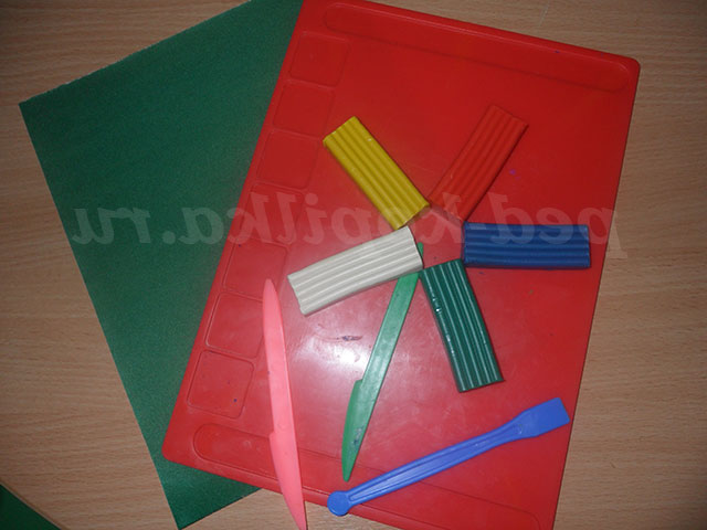 Пластилинография в дитячому саду. Майстер-клас