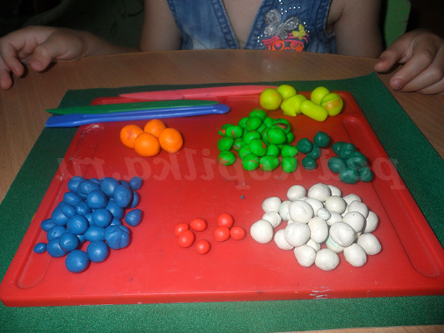 Пластилинография в дитячому саду. Майстер-клас