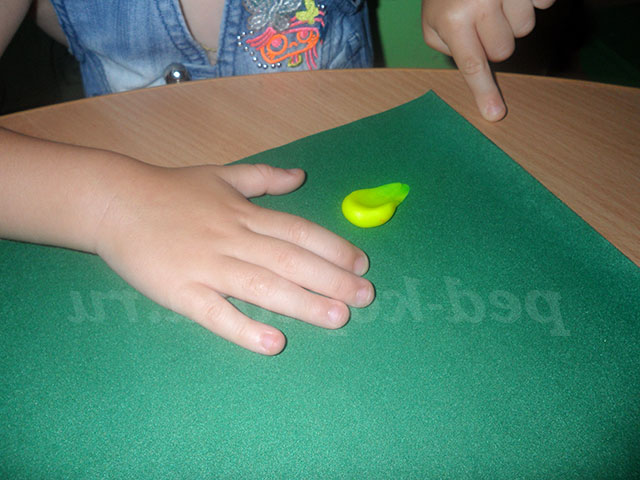 Пластилинография в дитячому саду. Майстер-клас