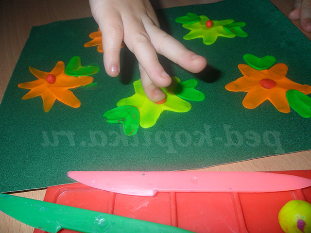 Пластилинография в дитячому саду. Майстер-клас