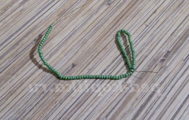 Квіткова галявина з бісеру. Майстер-клас