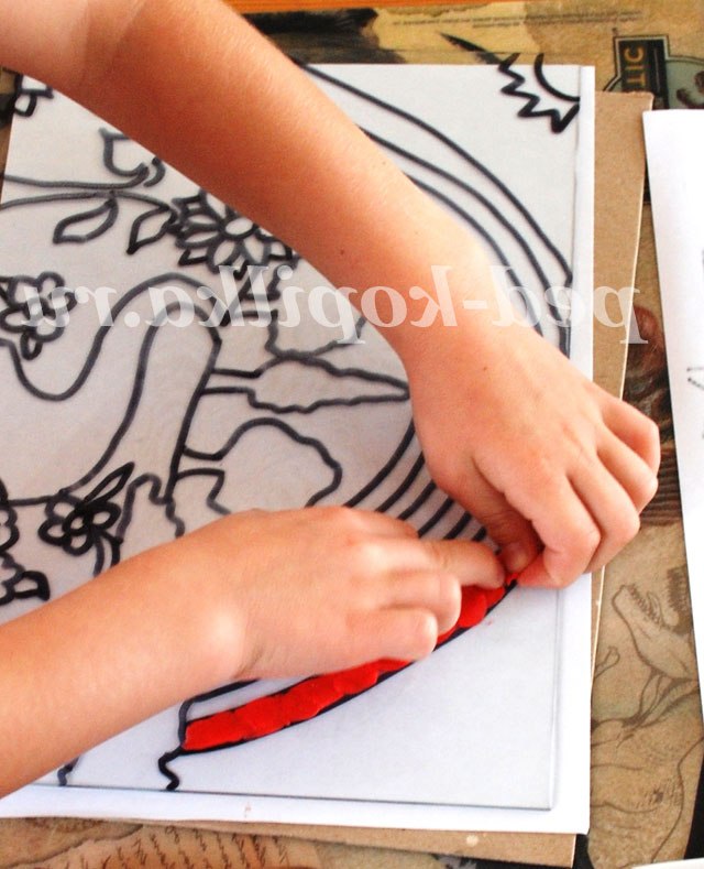 Пластилинография в дитячому саду. Майстер-клас