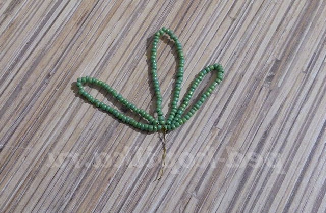 Квіткова галявина з бісеру. Майстер-клас