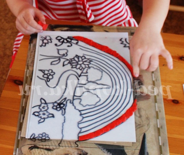 Пластилинография в дитячому саду. Майстер-клас