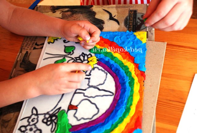 Пластилинография в дитячому саду. Майстер-клас