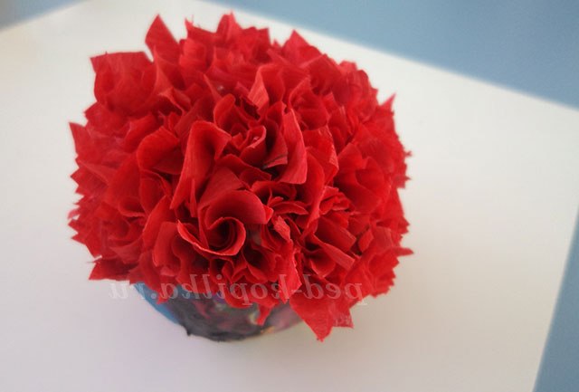 Торцювання на пластиліні. Фрукти