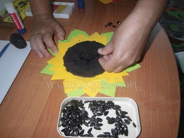 Соняшник своїми руками