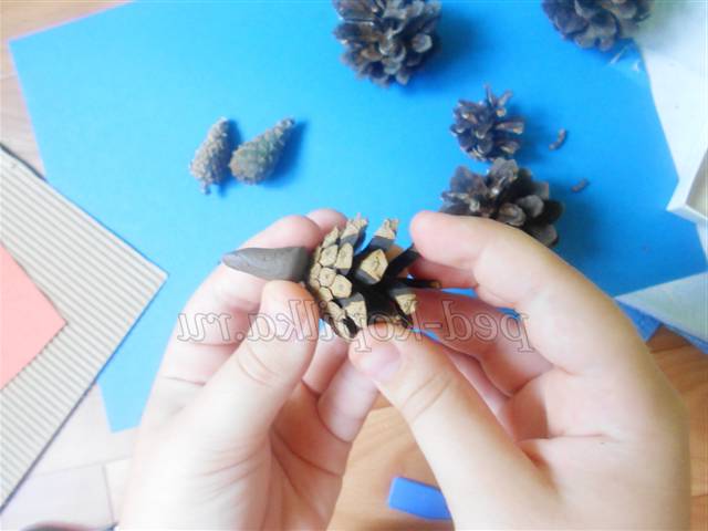 Осінні вироби з природного матеріалу з дітьми 5-6 років Осінні вироби з природного матеріалу з дітьми 5-6 років