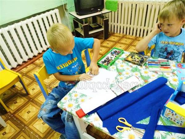 Торцювання на пластиліні в дитячому садку Торцювання на пластиліні в дитячому садку