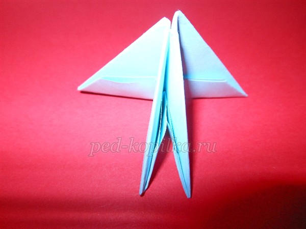 Модульне орігамі Зайчик Модульне орігамі Зайчик