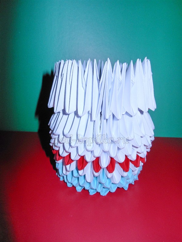 Модульне орігамі Зайчик