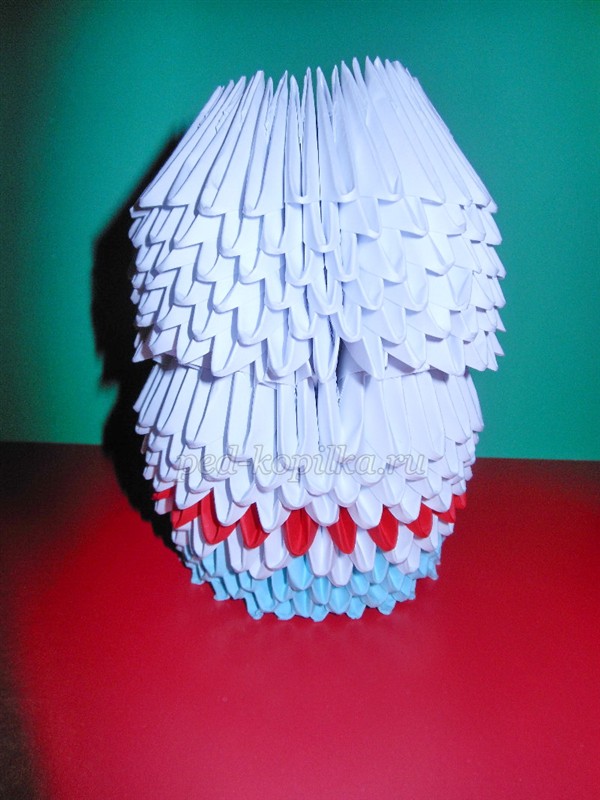 Модульне орігамі Зайчик