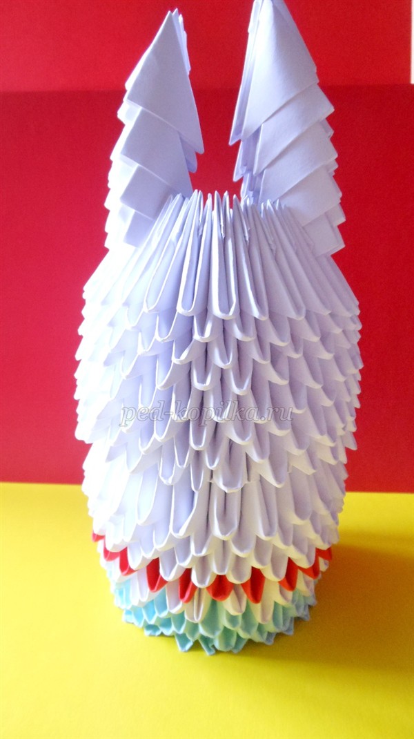 Модульне орігамі Зайчик