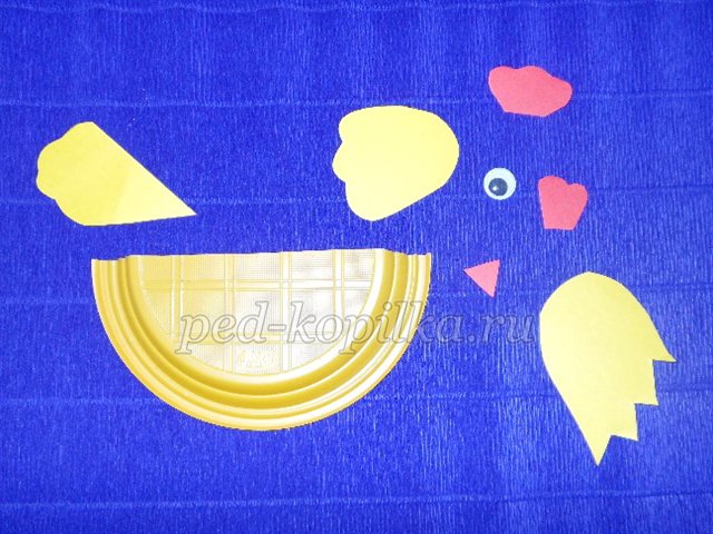 Вироби з одноразових тарілок для дітей. Майстер-клас