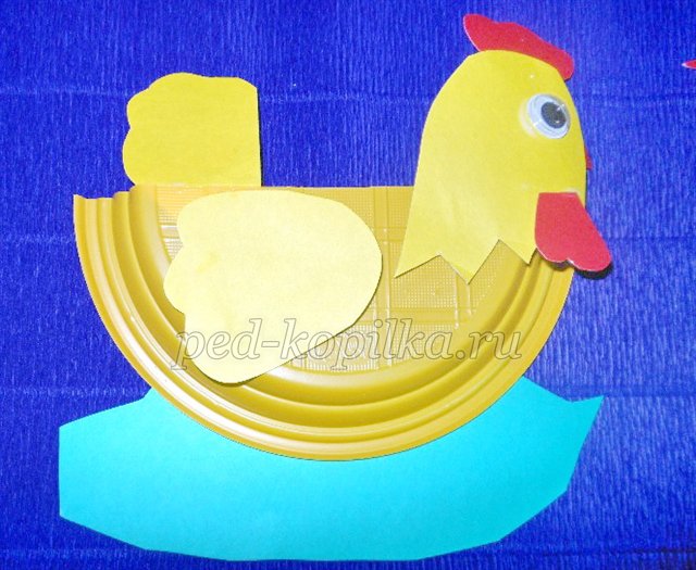 Вироби з одноразових тарілок для дітей. Майстер-клас