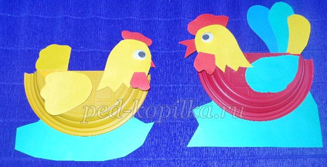 Вироби з одноразових тарілок для дітей. Майстер-клас