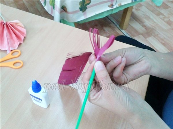 Букет осені з паперу своїми руками. Майстер-клас