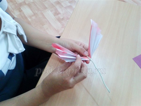 Букет осені з паперу своїми руками. Майстер-клас